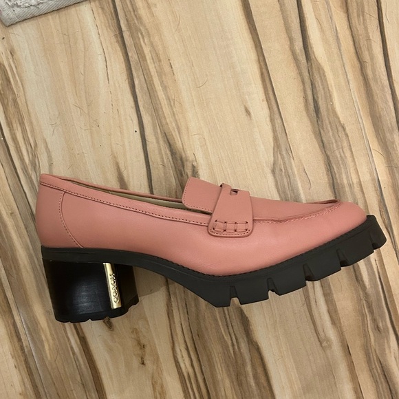 Candy pink Coach leather loafers - Picture 2 of 5